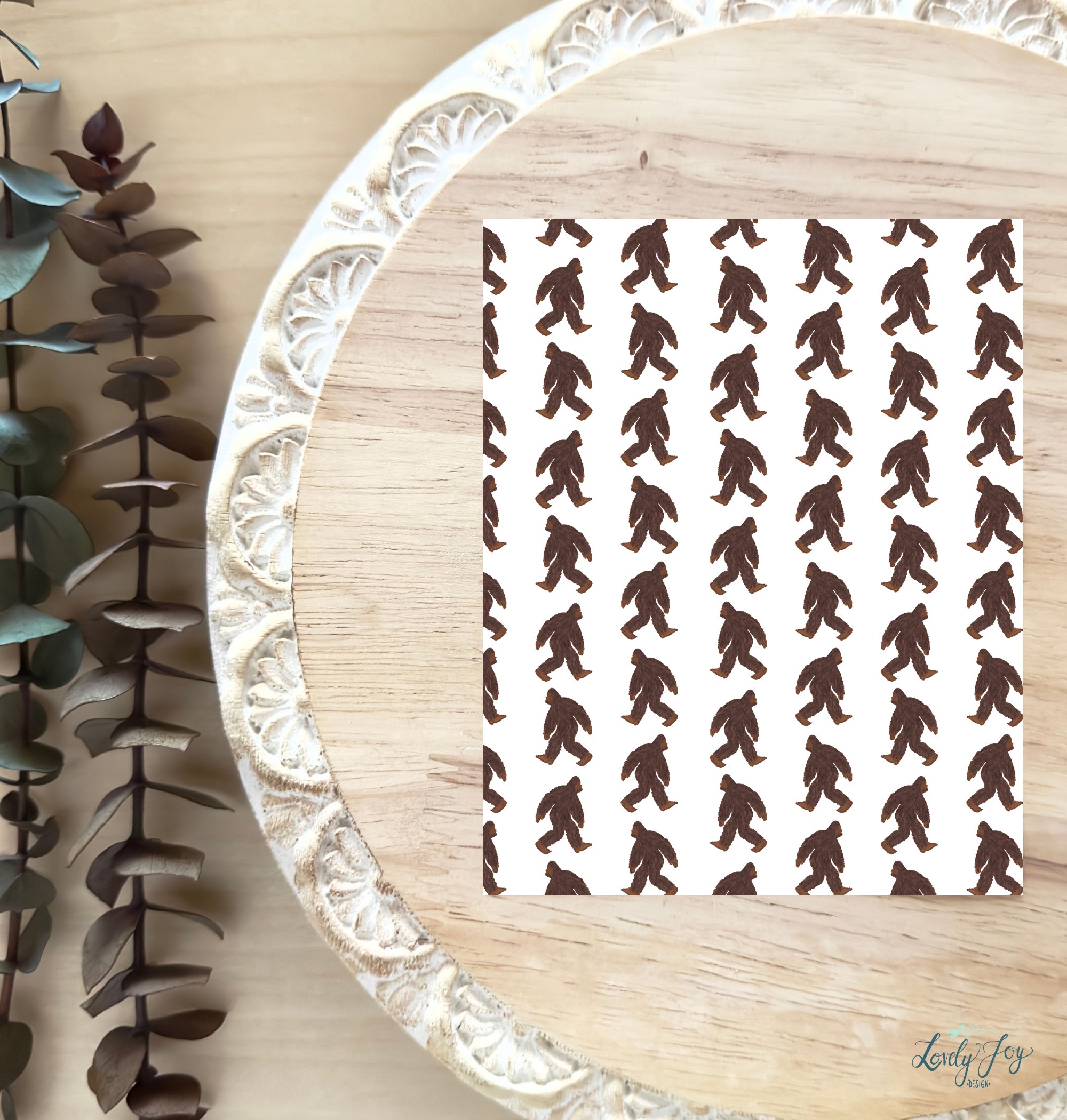 BigFoot Water Soluble Transfer Sheet for Polymer Clay