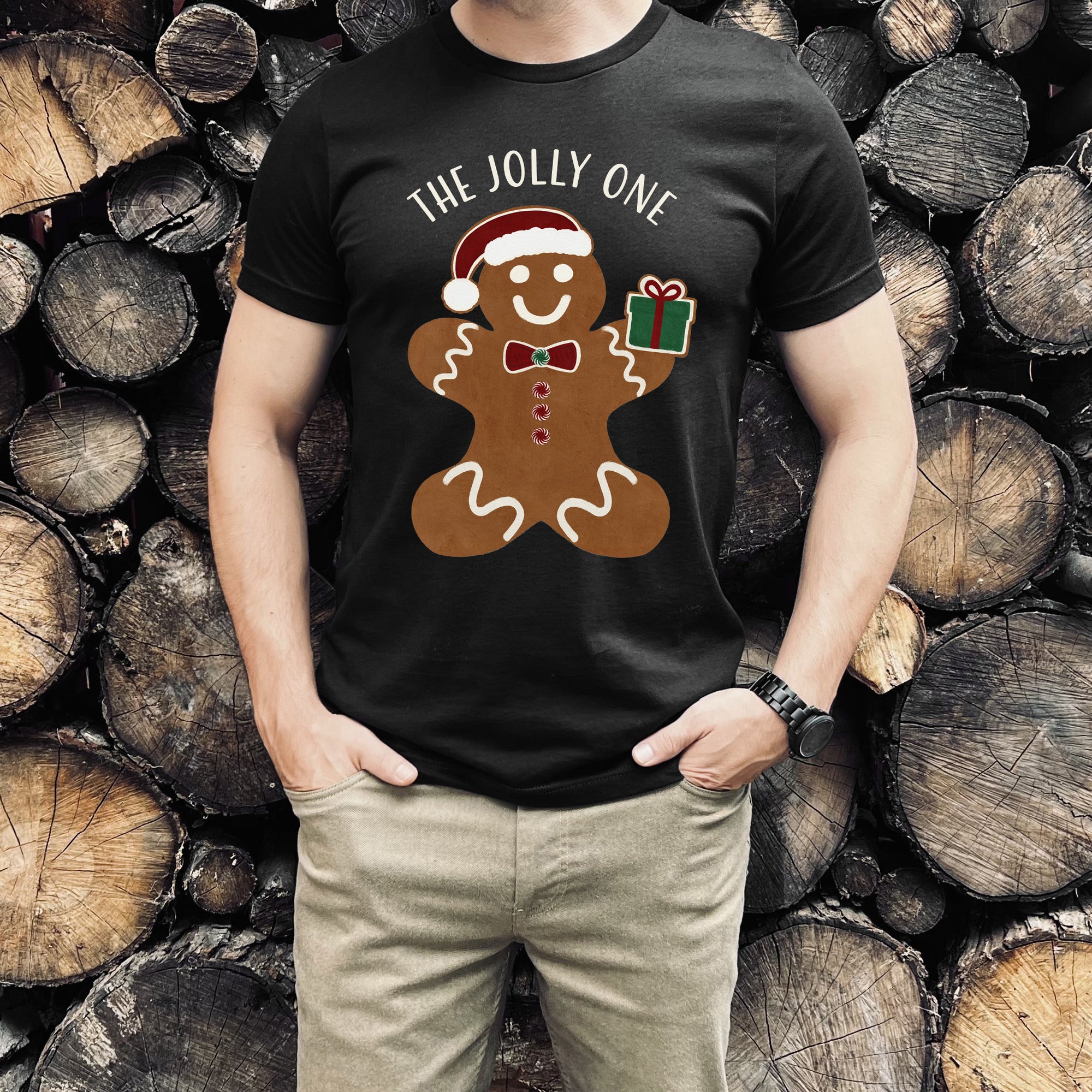 The Jolly One Gingerbread Man Shirt