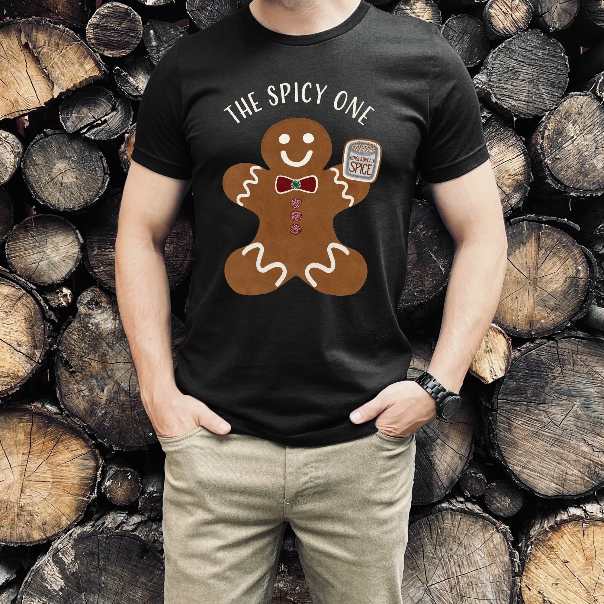The Spicy One Gingerbread Man T Shirt