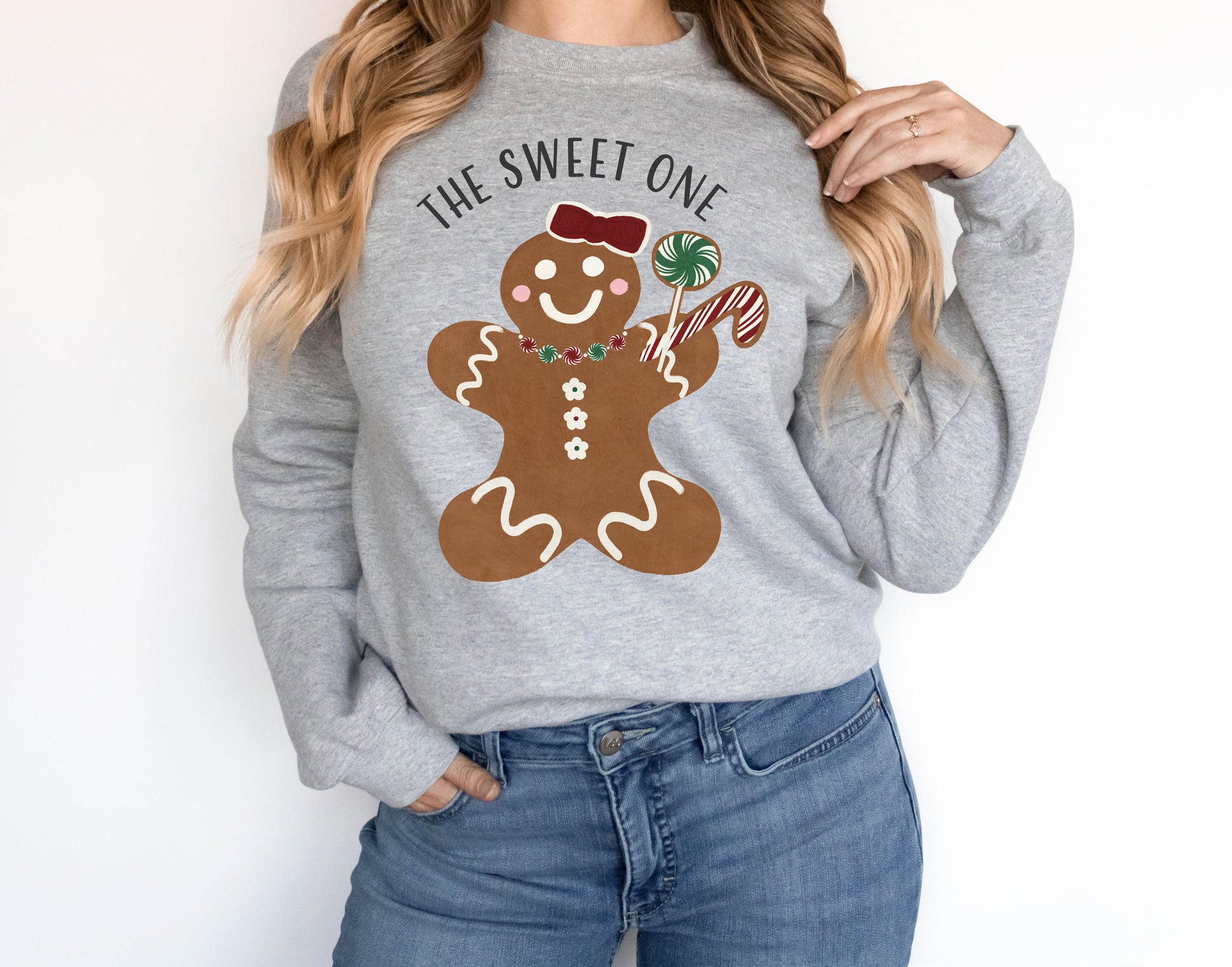 The Sweet One Gingerbread Girl Sweatshirt