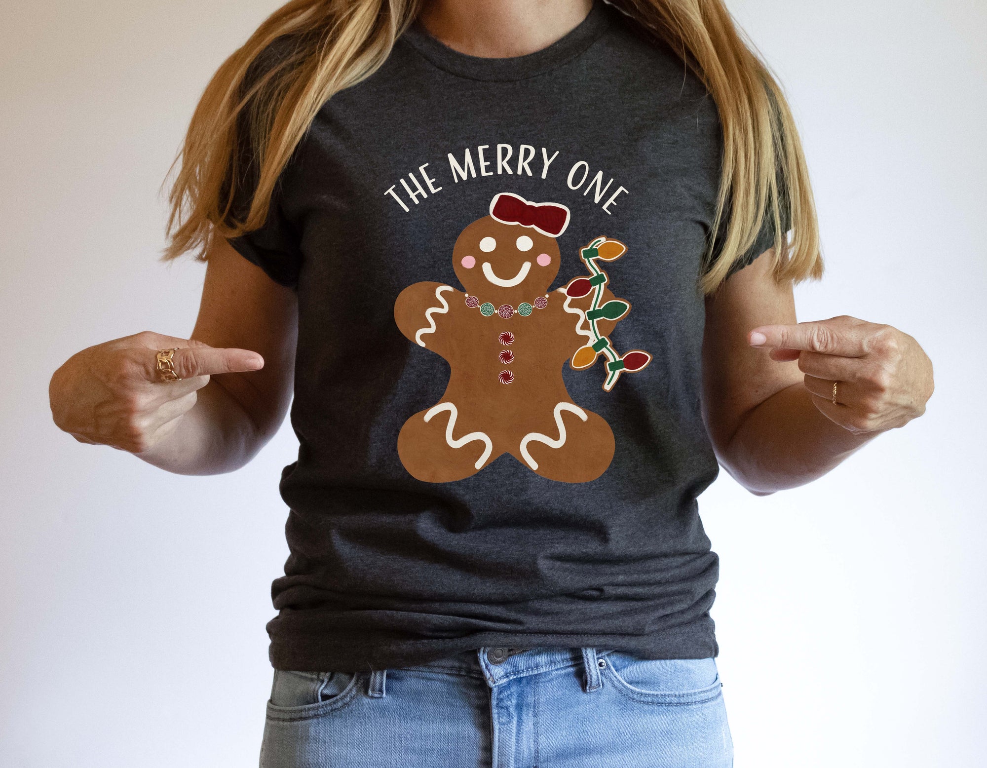 The Merry One Gingerbread Girl Shirt